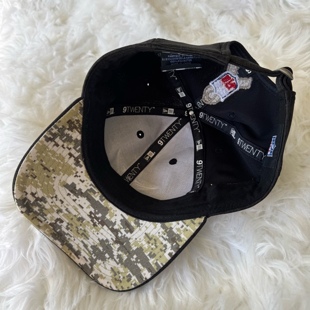 New Era Dallas Cowboys Camo Salute to Service 9FIFTY Snapback Adjustable Cap - Picture 5 of 5
